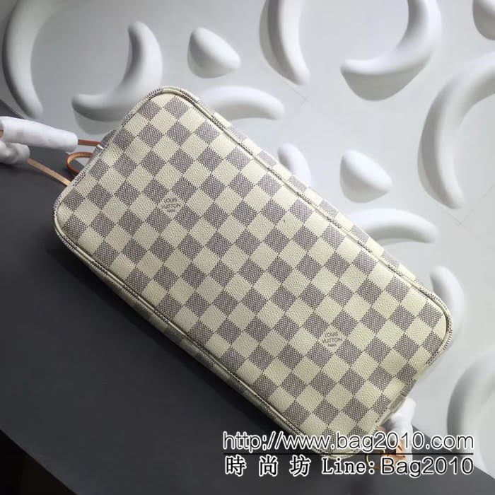 路易威登LV頂級原單M40995白格 Neverfull 經典手袋 YDH1308